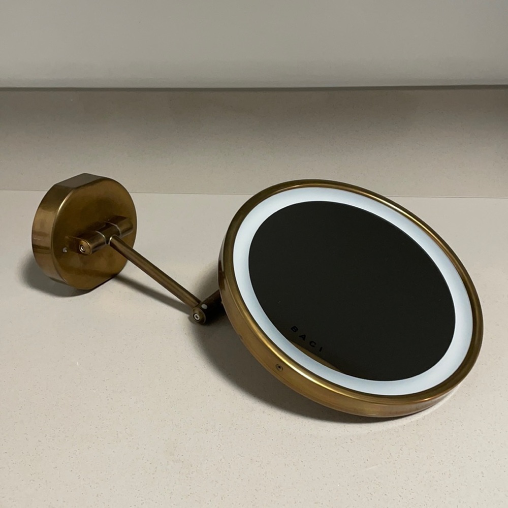 Baci Senior Double Arm Wall Mirror